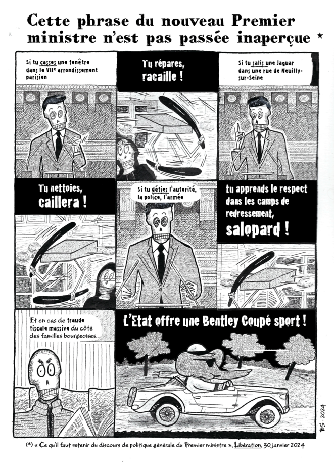 Cette phrase du nouveau Premier ministre n'est pas passée inaperçue