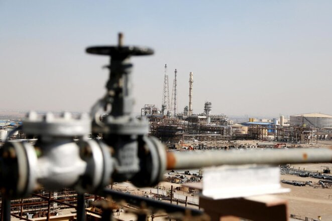La refinería de Isfahán (Irán) el 8 de noviembre de 2023. © Fatemeh Bahrami / Anadolu vía AFP