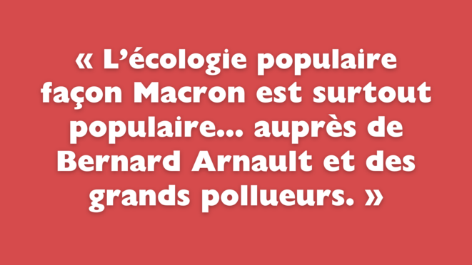 L'écologie sera populaire ou ne sera pas