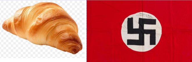 La croix gammée et le Croissant