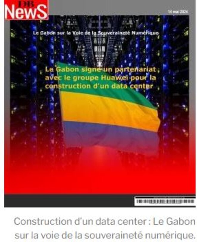 Souveraineté numérique : Projet de Construction d'un data center au Gabon