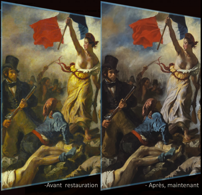 Restauration ou taxidermie de La Liberté ?