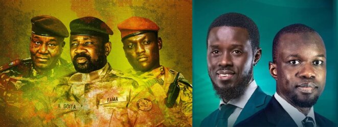 Afrique- Mali, Burkina, Niger, Sénégal, expériences souverainistes complémentaires