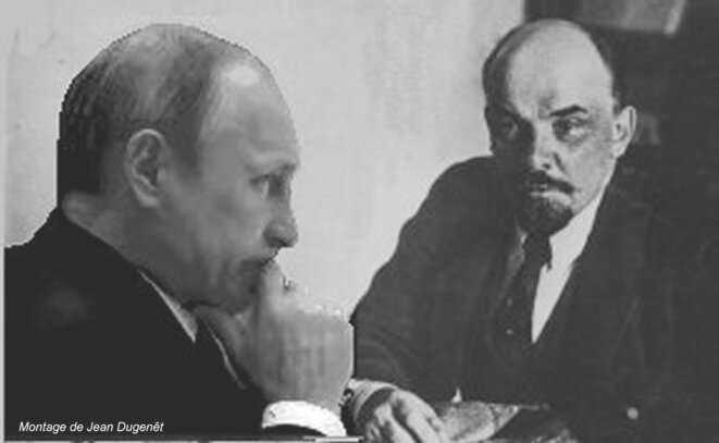 Poutine contre Lénine