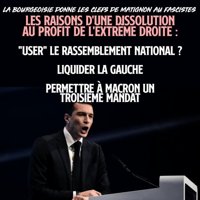 Pourquoi Macron a-t-il dissous l’assemblée ?