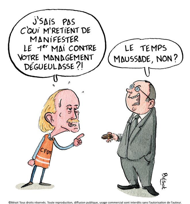 Jean-Claude Dusse et le 1er mai