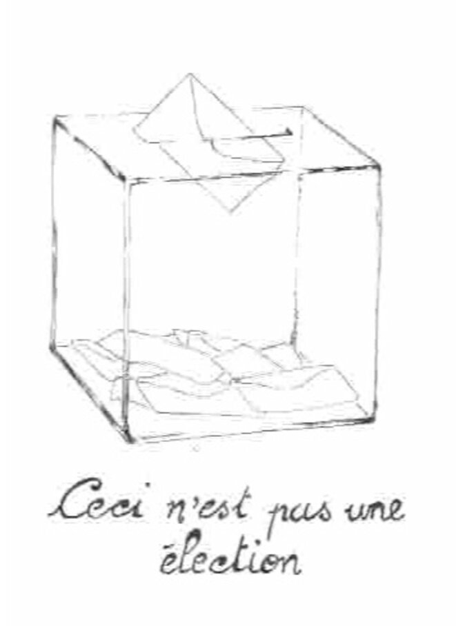Ceci n'est pas une élection