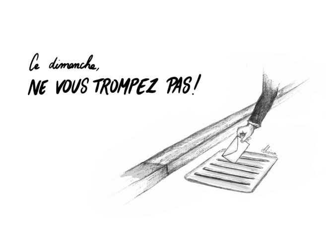 Ne vous trompez pas !