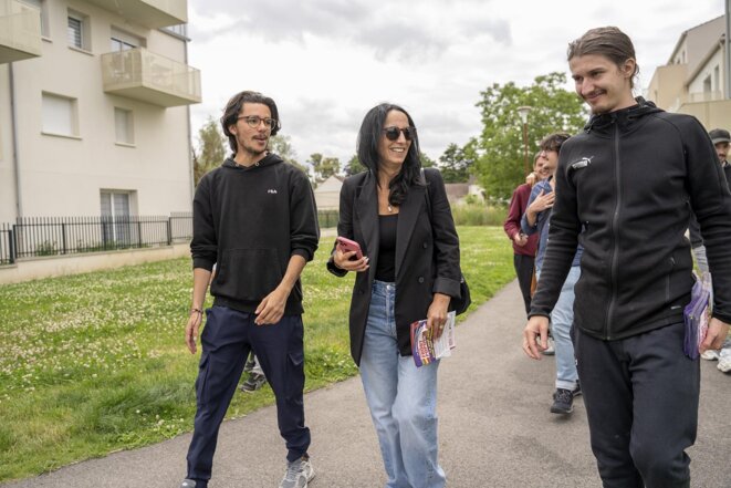 En Seine-et-Marne, Amal Bentounsi tente d’arracher sa circonscription des mains du RN