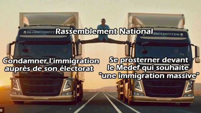 Toute l'hypocrisie du RN