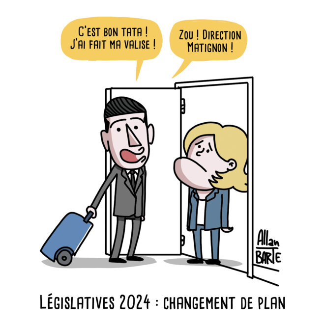 Changement de plan !