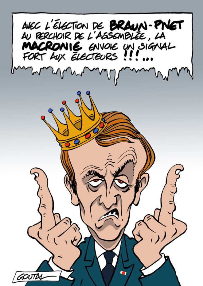 Quand M. Macron crache au visage des électeurs de gauche