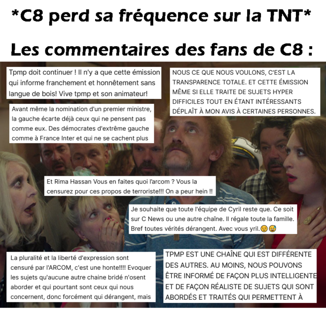 Fin de C8 et NRJ12 sur la TNT  (attention vrais commentaires)