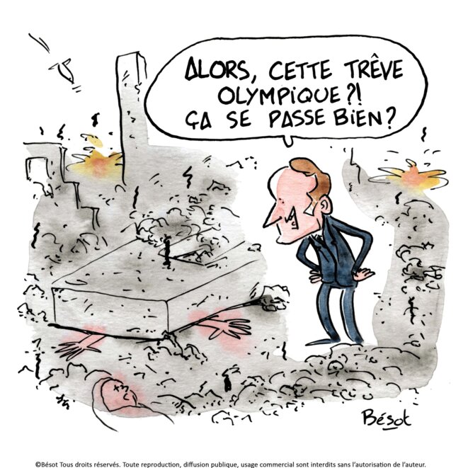 Trêve olympique... ou pas.
