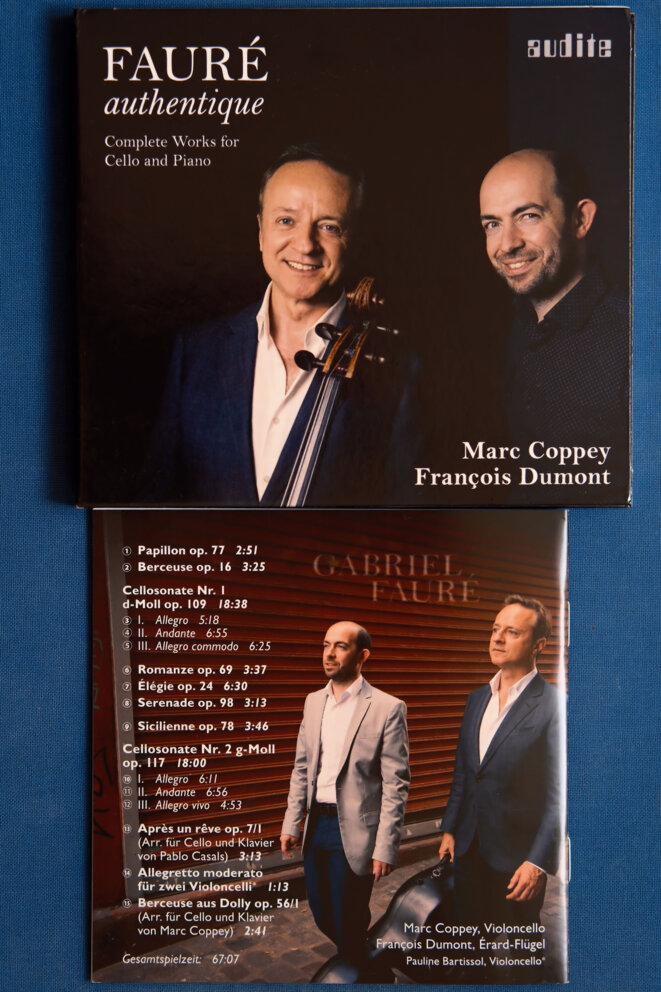 François Dumont, Marc Coppey : Fauré retrouvé