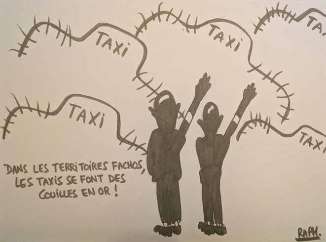 Affluence record des taxis dans les bastions de l'extrême droite !