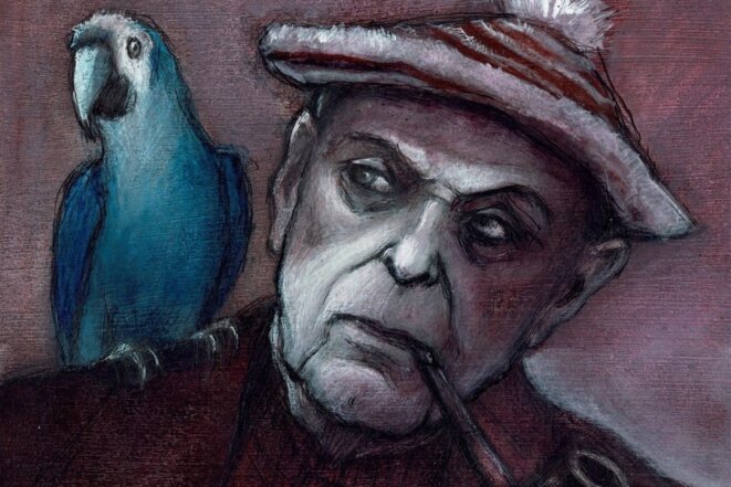 Le perroquet et les moutons