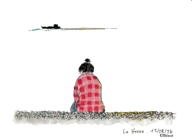 Dans le carnet - Plage du Havre (1)