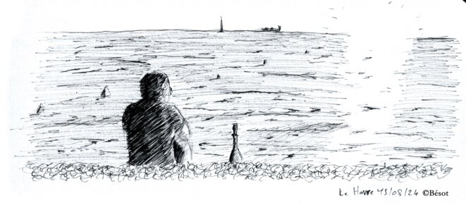 Dans le carnet - Plage du Havre (2)