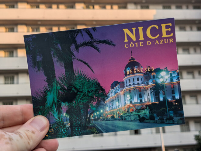 Nice hors carte postale