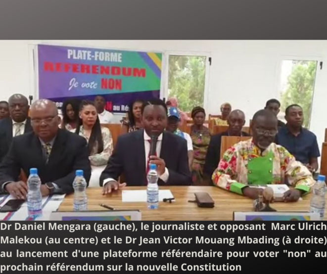 Gabon : Le "Non" au référendum constitutionnel
