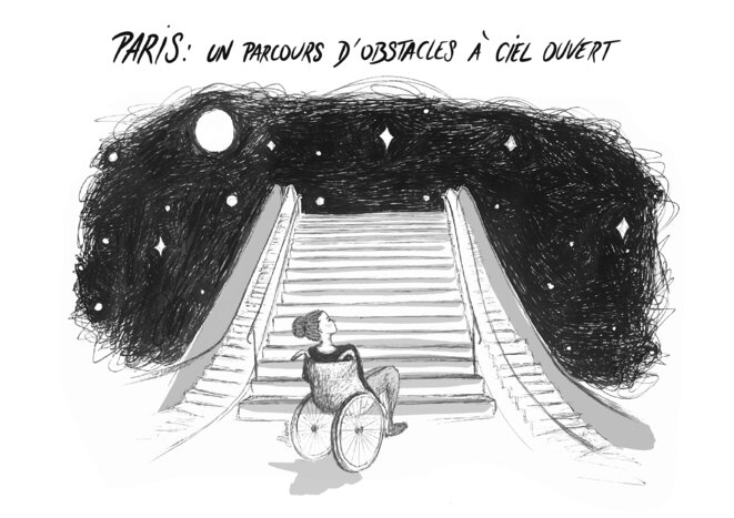 Paris: un parcours d’obstacles à ciel ouvert