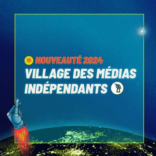 Rendez-vous au village des médias indépendants à la Fête de l'Humanité