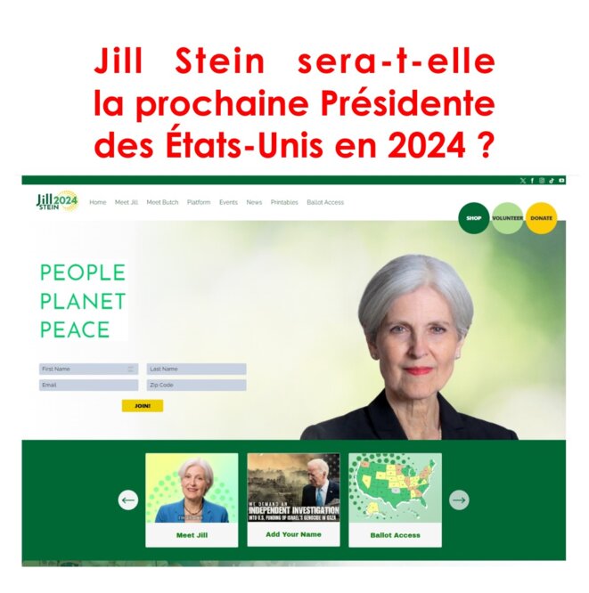Jill Stein sera-t-elle la prochaine Présidente des États-Unis en 2024 ?