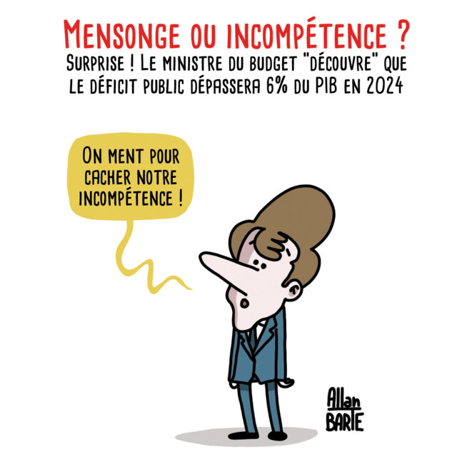 Mensonge ou incompétence