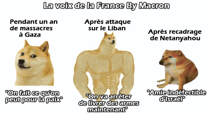 Arrêter de vendre les armes qu'on a jamais vendues