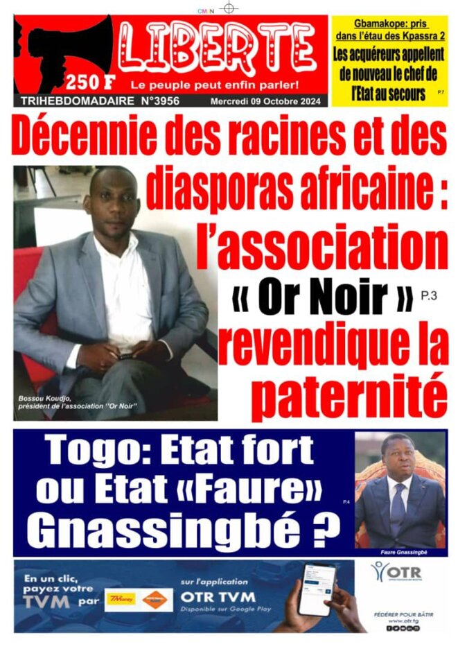 TOGO- Pour projeter l’avenir du peuple : penser le Togo sans Faure Gnassingbé !