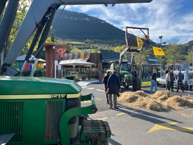 Occupation du MacDo de Millau