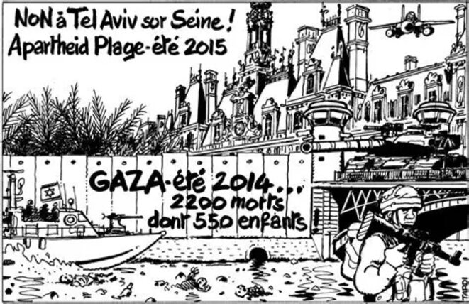 Un match non, plutôt une opération de propagande