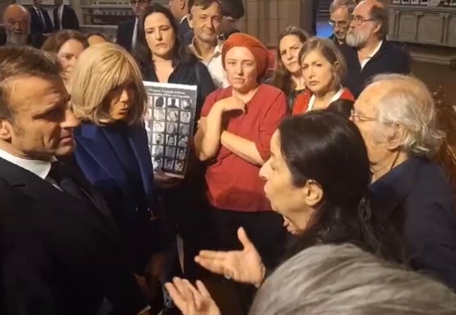 A Buenos Aires, Macron s’entretient avec les familles des Français disparus