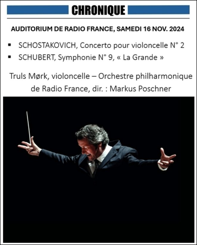 Markus Poschner, maître du relief, de l'élan et des émotions