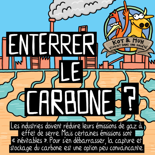 La capture et stockage du carbone c'est pas ouf