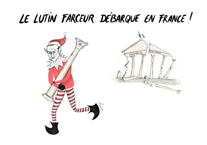 Le lutin farceur débarque en France !
