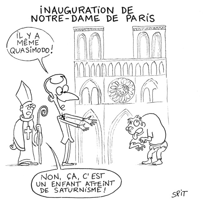 Inauguration de Notre-Dame de Paris