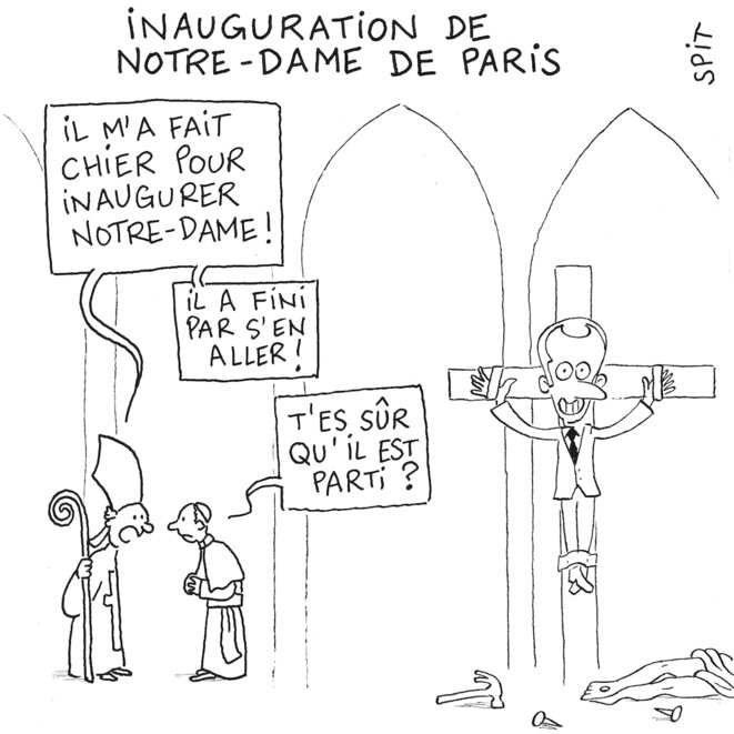 inauguration de Notre-Dame de Paris