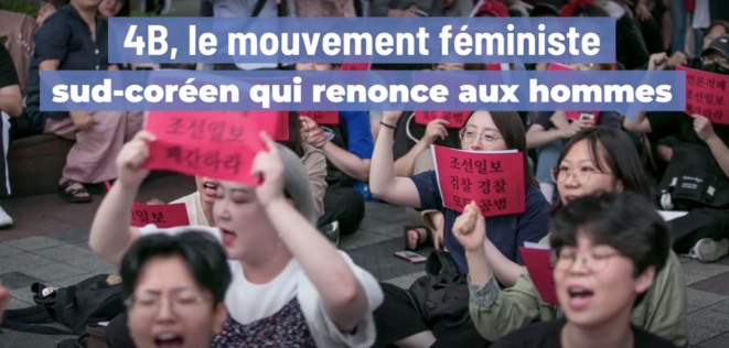 Le mouvement féministe « 4B »