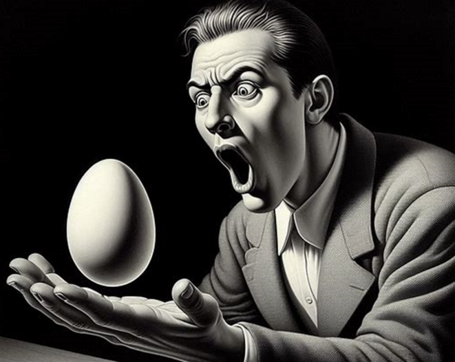 J’ai pondu un œuf