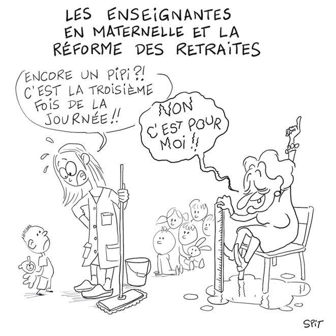 les enseignants en maternelle et la réforme des retraites