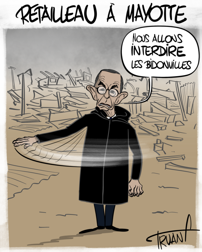 Retailleau au chevet de Mayotte