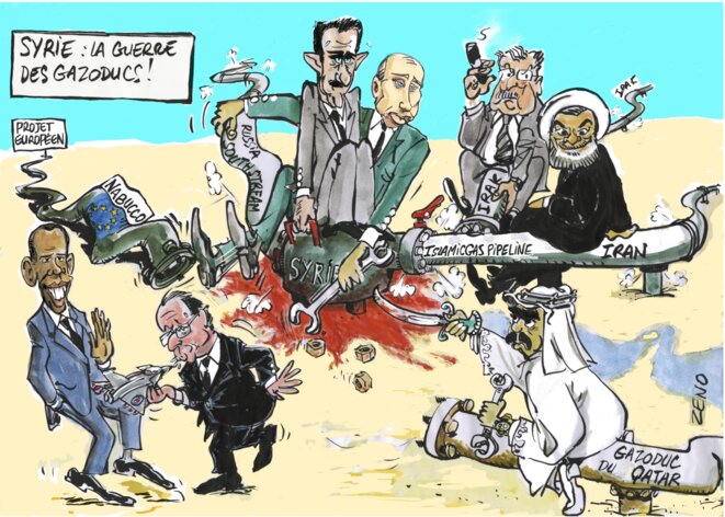 souvenons nous: Syrie la guerre des gazoducs