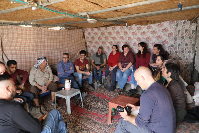 Carnet de bord de deux paysannes en Palestine - Jour 4 : Vallée du Jourdain