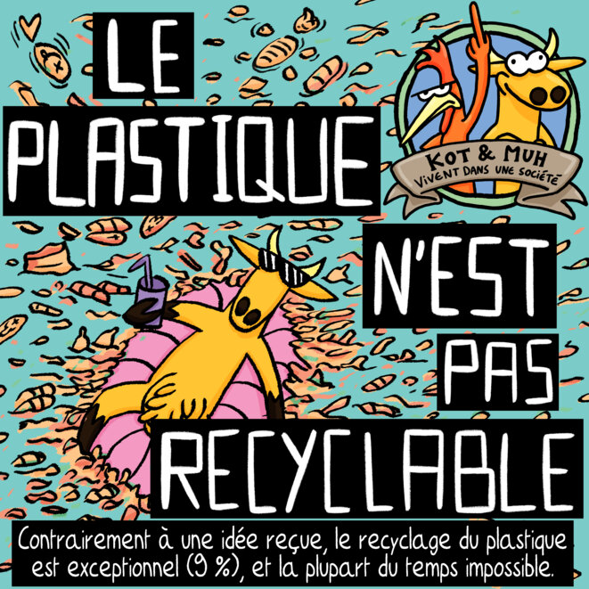 Pas cool le plastique