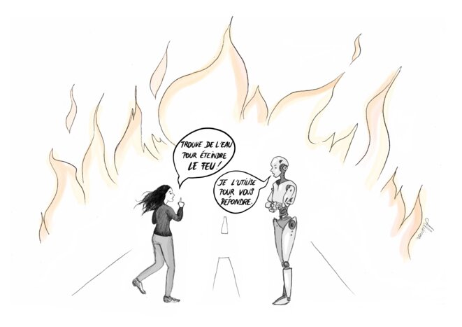 1 conversation avec ChatGPT = 1 bouteille d’eau