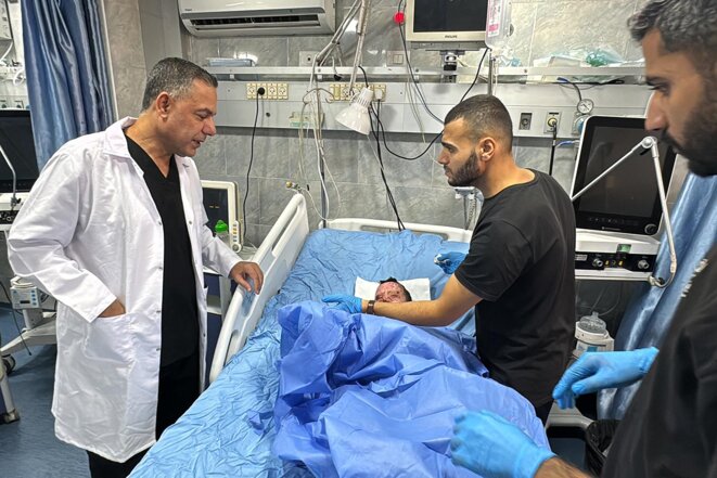 «S’il n’y en a plus, les gens partiront»: dans le nord de Gaza, l’enjeu crucial du dernier hôpital