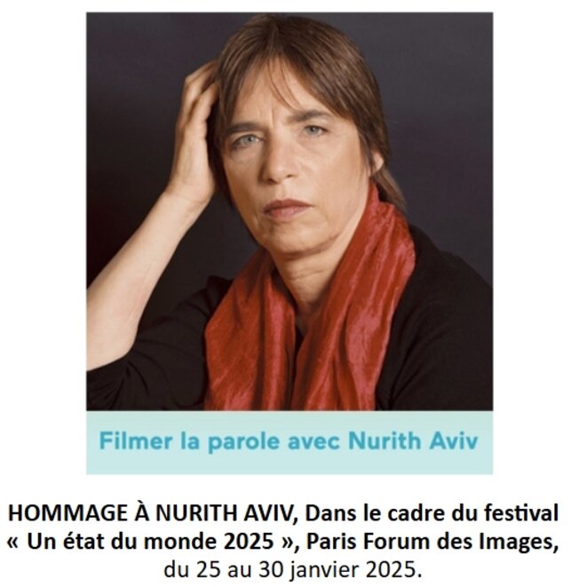 Hommage à Nurith Aviv, 25-30 janvier Paris Forum des Images