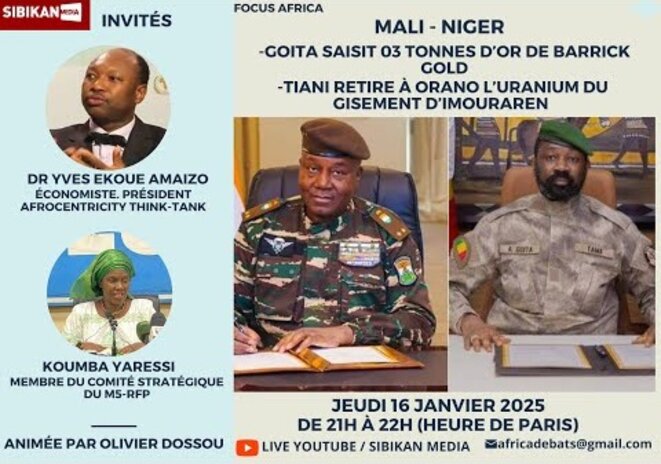 MALI et NIGER : Quelle souveraineté économique face aux entreprises multinationales ?